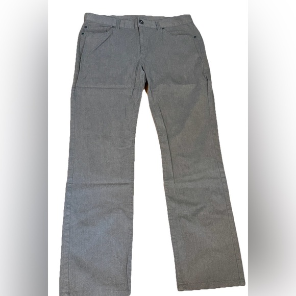 Express Other - Express Photographer Pant Gray Slim Fit Stretch Chino Dress Pant 34x34